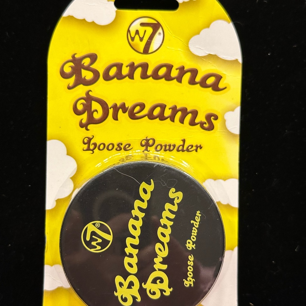 ⚡️W7 - Banana Dreams Loose Face Powder Makeup | Yellow Setting Powder